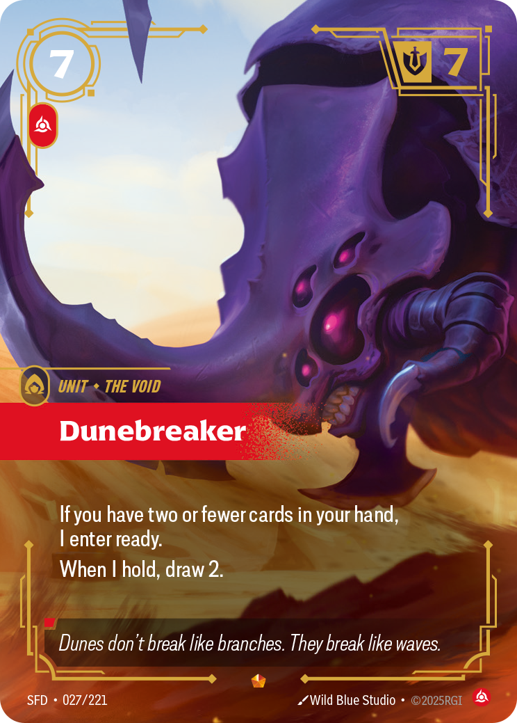 Dunebreaker - Riftbound TCG Card