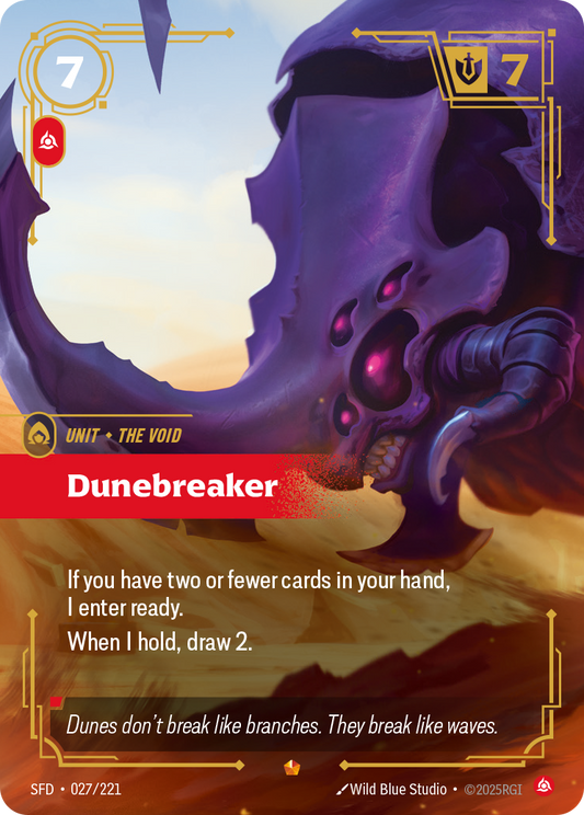 Dunebreaker - Riftbound TCG Card