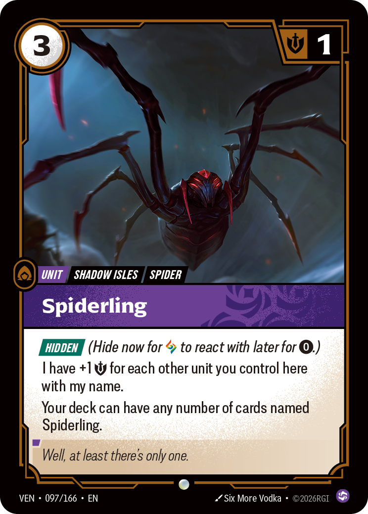 Spiderling - Riftbound Vendetta