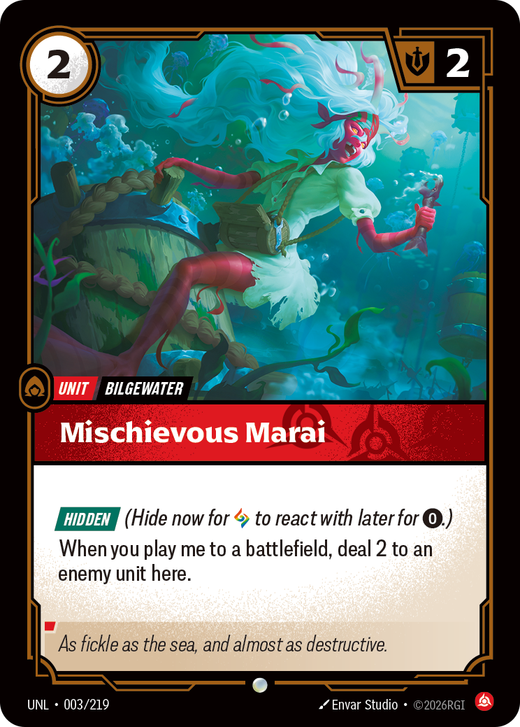 Mischevious Marai - Riftbound TCG Card