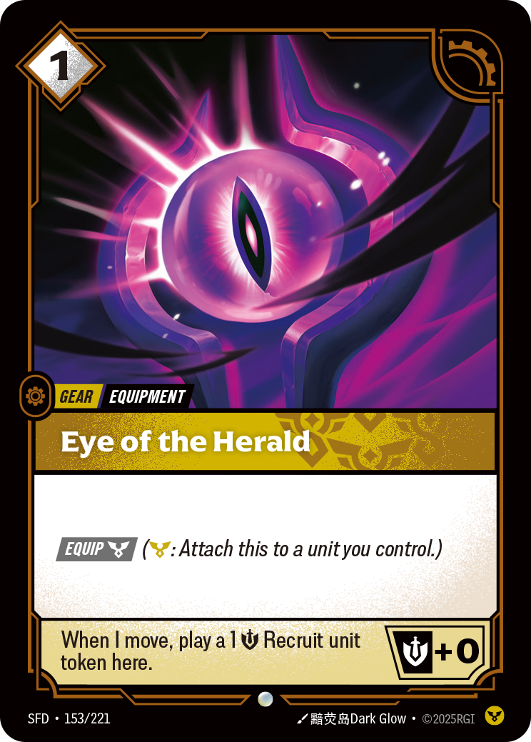 Eye of the Herald - Riftbound TCG Card