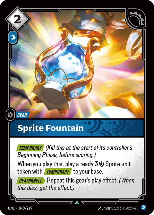 Sprite Fountain - Riftbound TCG Card