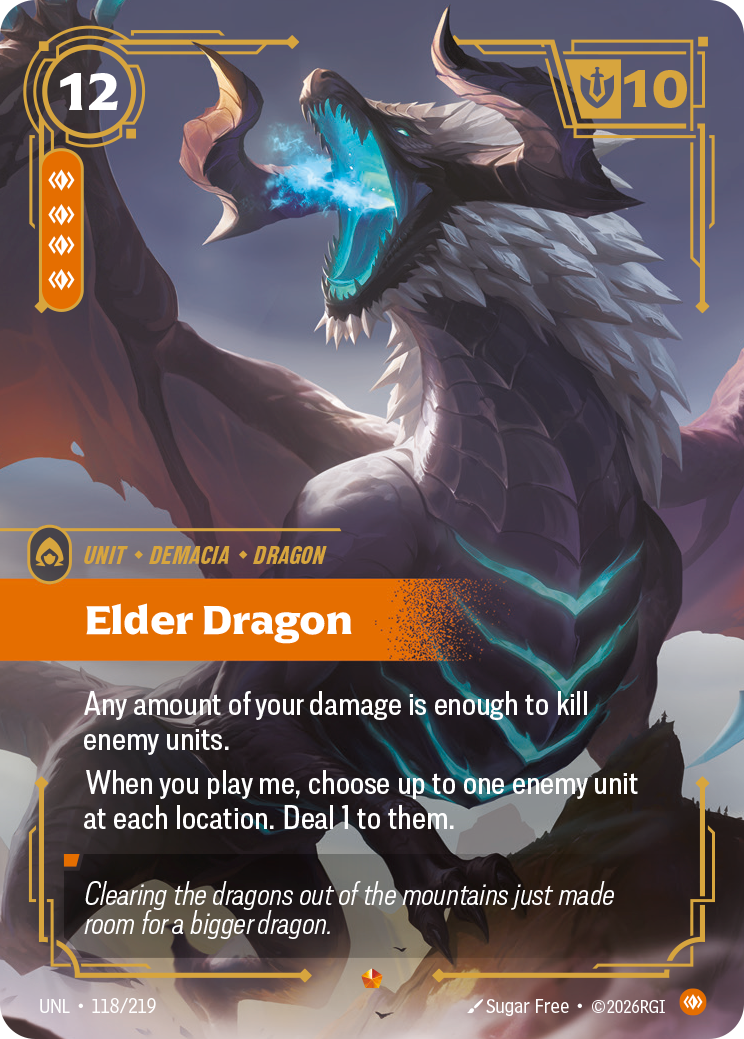 Elder Dragon - Riftbound TCG Card