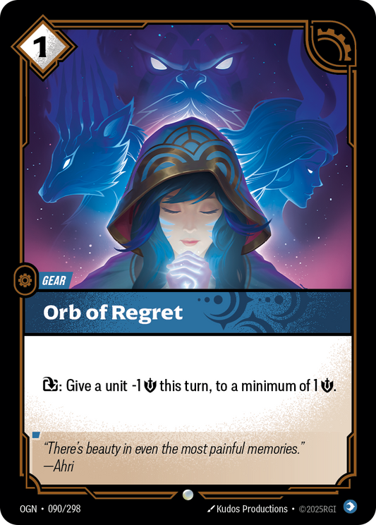 Orb of Regret - Riftbound TCG Card