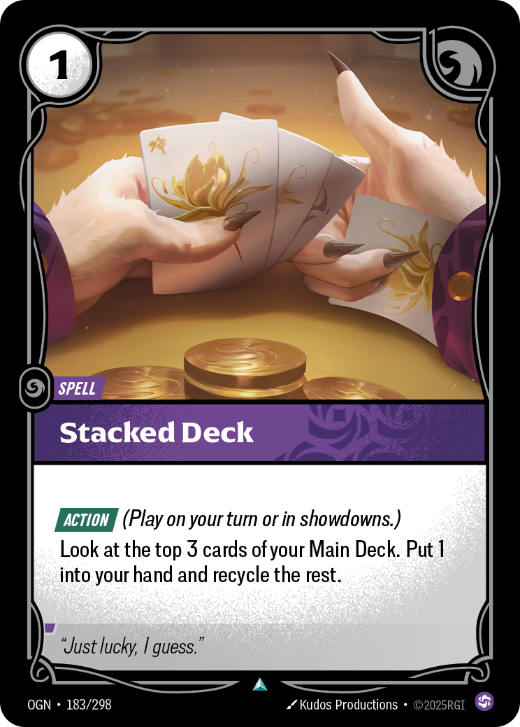 Stacked Deck - Riftbound TCG Card