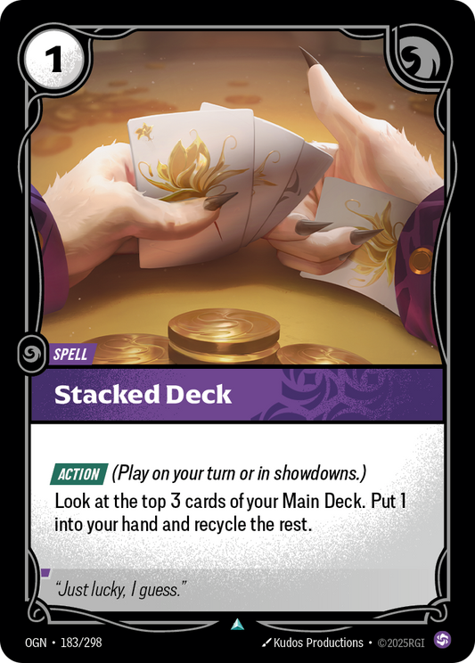 Stacked Deck - Riftbound TCG Card